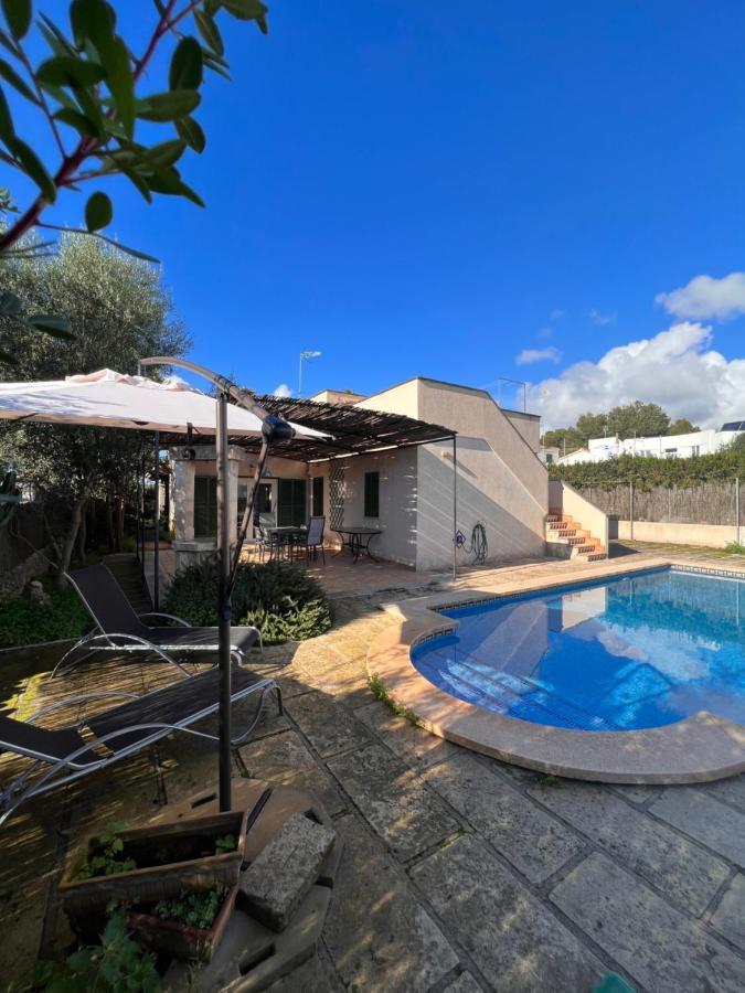 Chalet Con Piscina Sa Rapita Villa Esterno foto