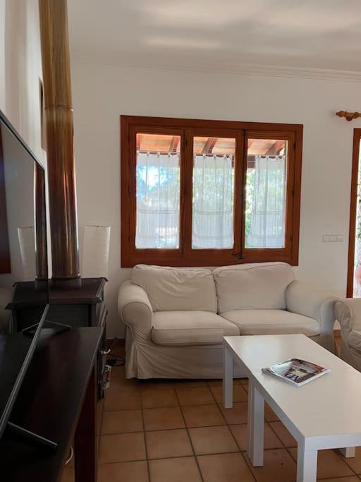 Chalet Con Piscina Sa Rapita Villa Esterno foto